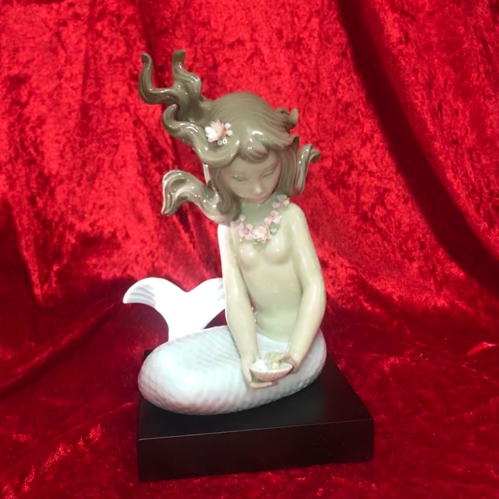 Lladro Mirage Mermaid #1415 in original box